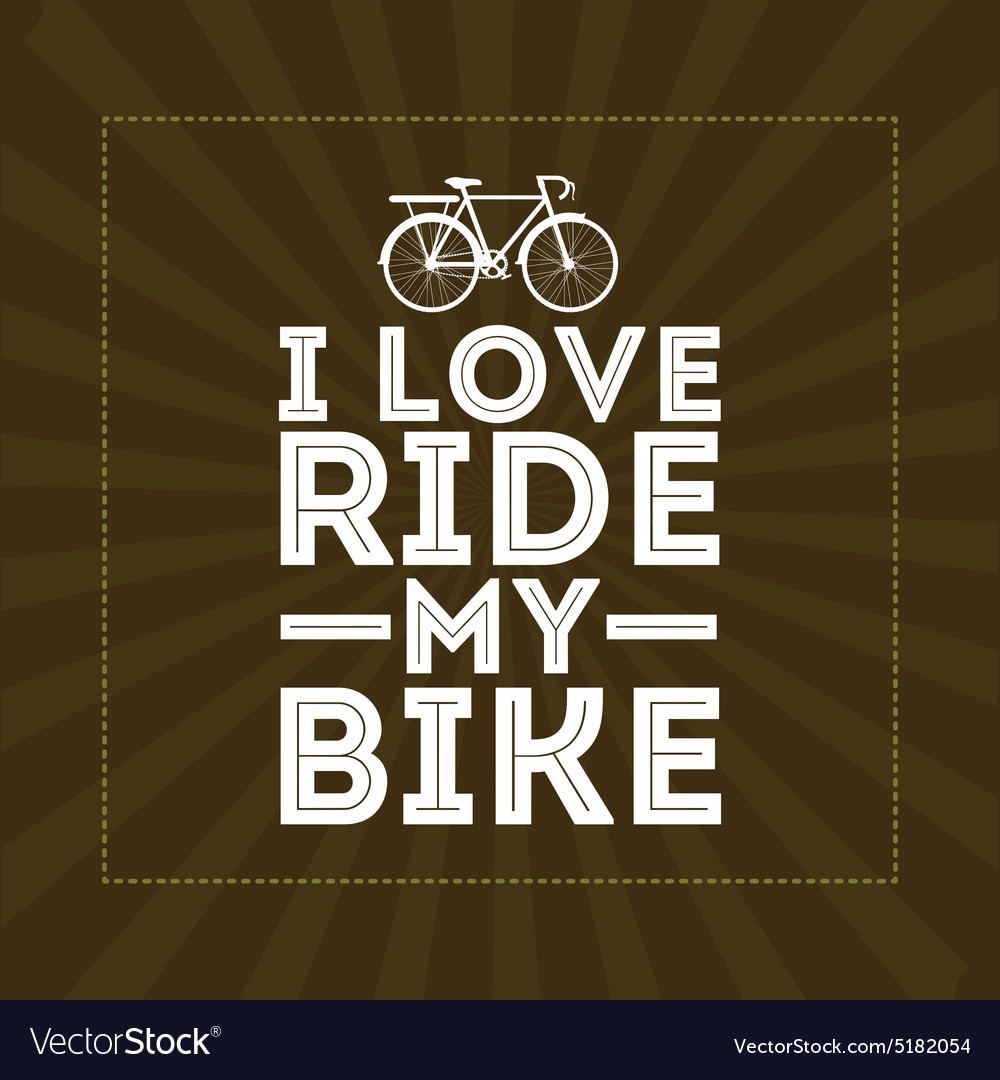 Bike lifestyle design Royalty Free Vector Image