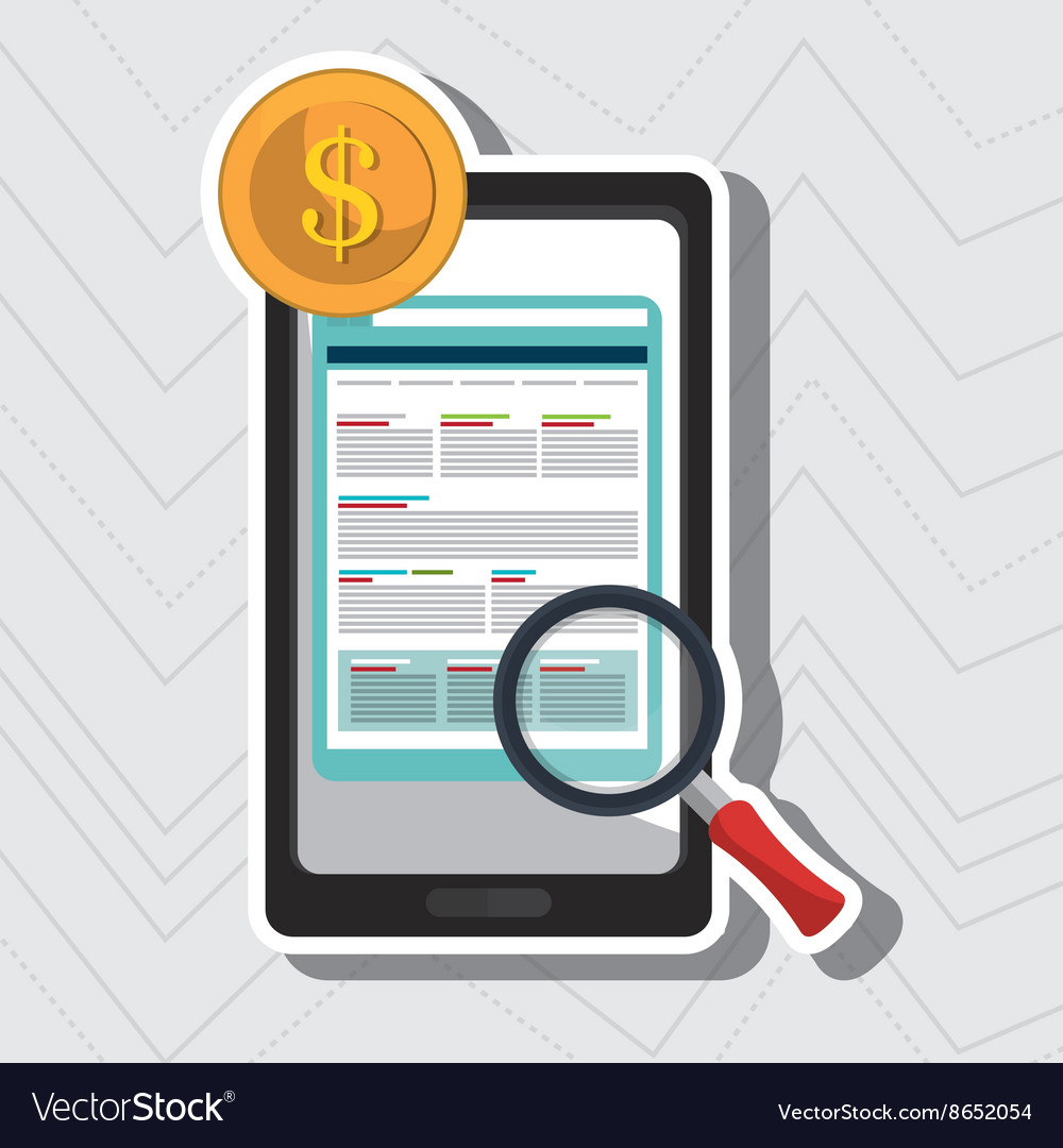 Business flat icon design Royalty Free Vector Image