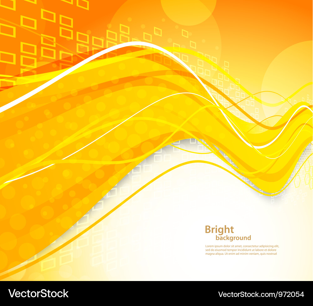 Orange background Royalty Free Vector Image - VectorStock