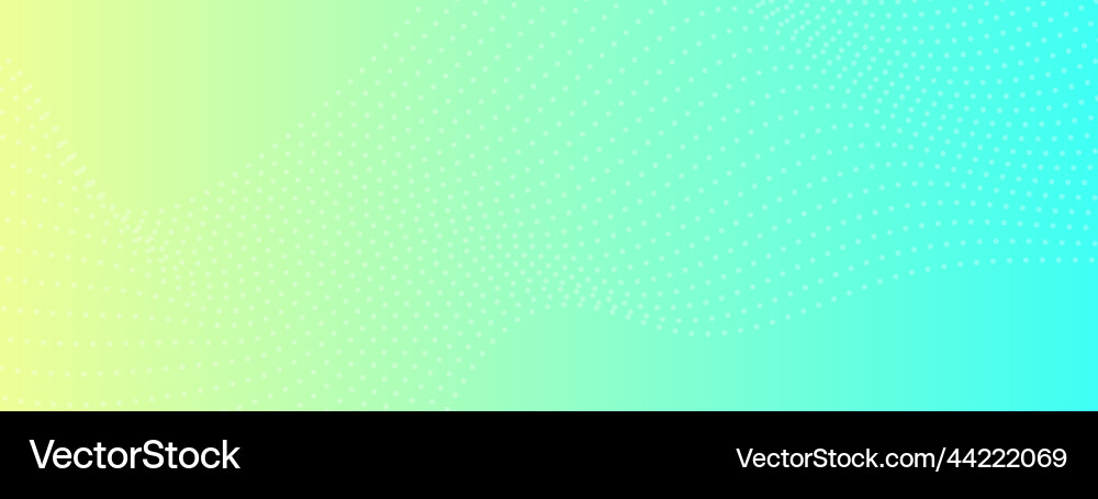 Gradient background with halftone dots Royalty Free Vector