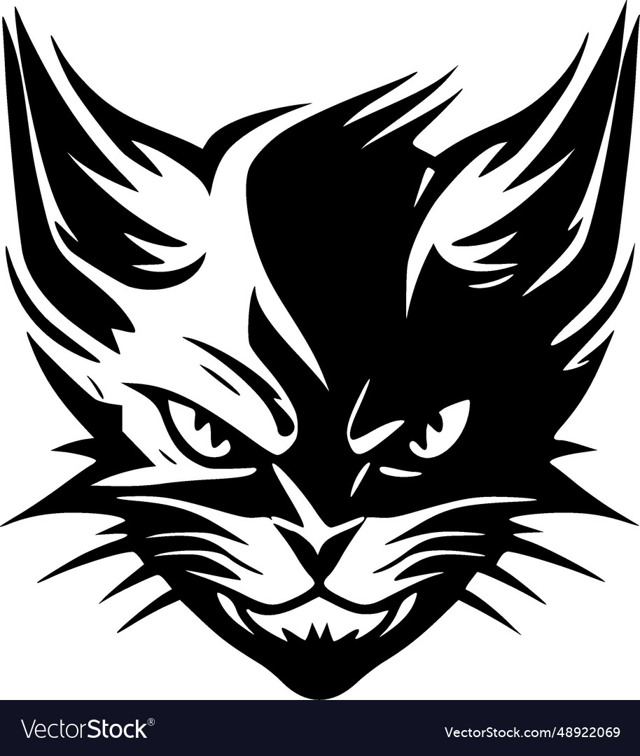 Wildcat - High Quality Logo - Ideal For T-shirt Vector Image