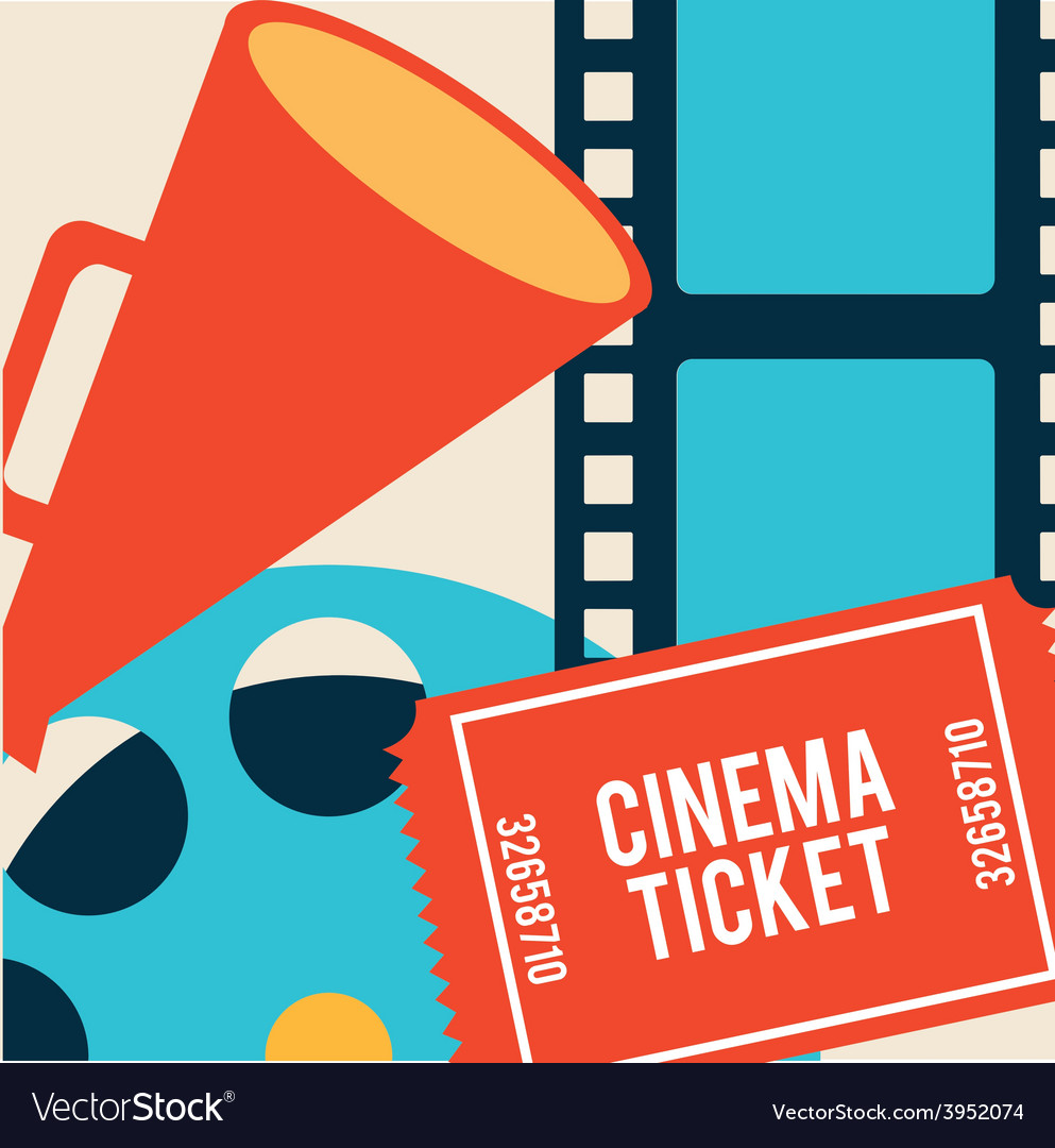 Cinema concept Royalty Free Vector Image - VectorStock