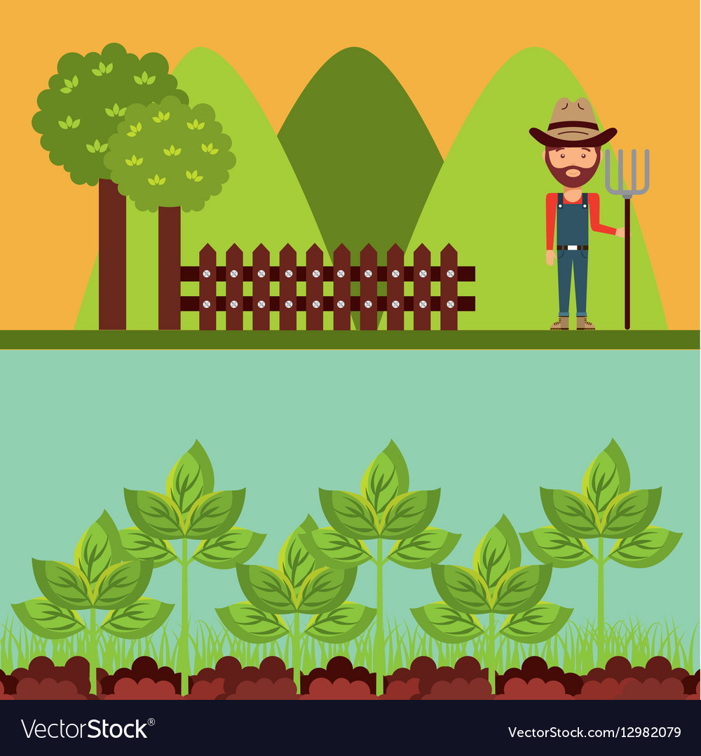 Agriculture production concept icon Royalty Free Vector