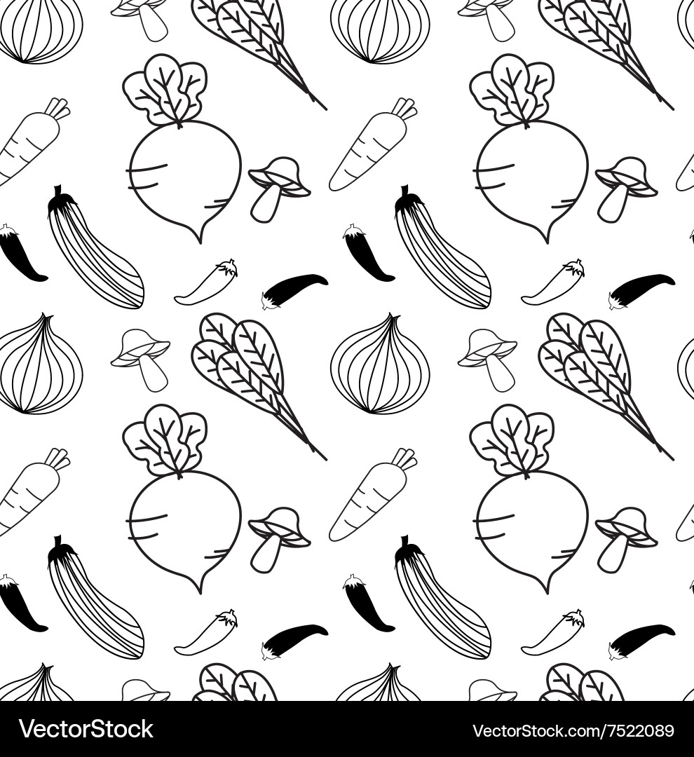 Black and white seamless patterns Royalty Free Vector Image