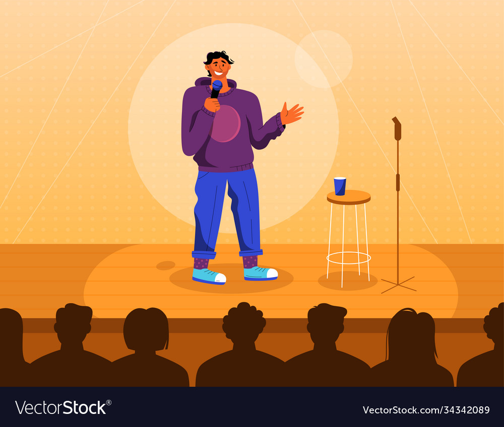 professional-comedian-at-stage-in-stand-up-comedy-vector-image