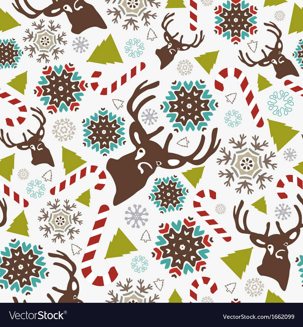 Christmas pattern Royalty Free Vector Image - VectorStock