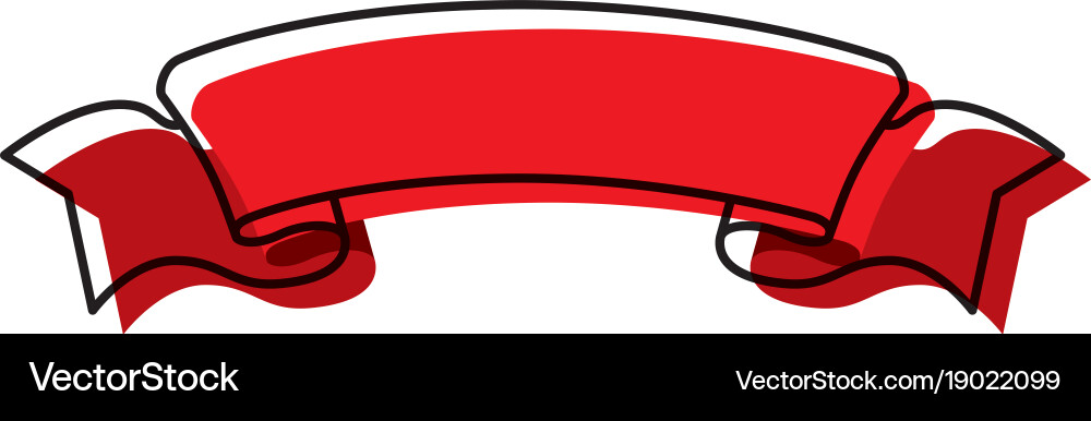 Ribbon Royalty Free Vector Image - VectorStock