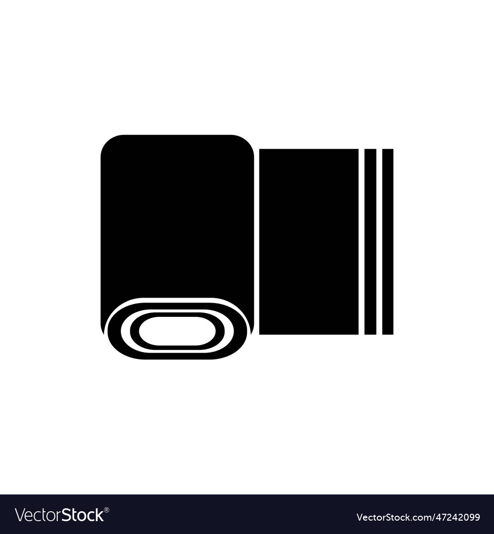 Towel logo Royalty Free Vector Image VectorStock