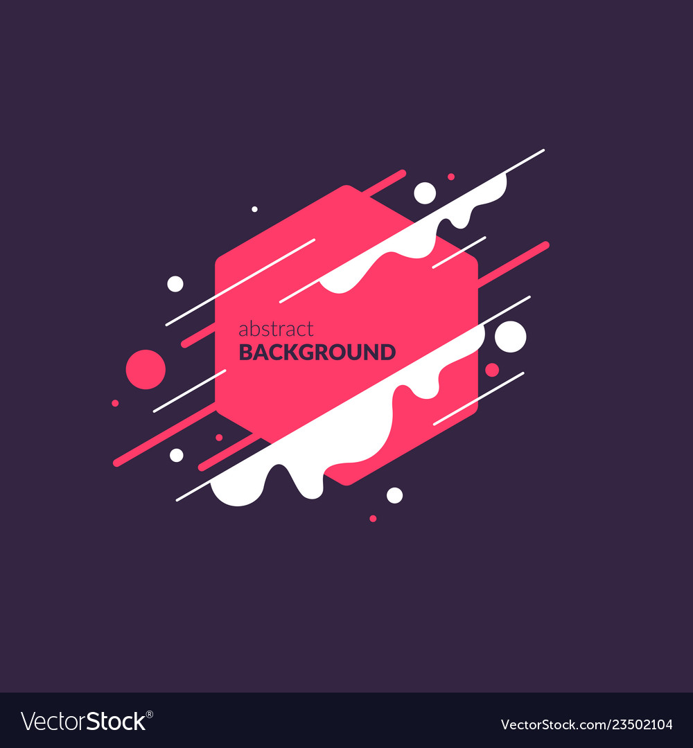 Black and white with simple shapes Royalty Free Vector Image
