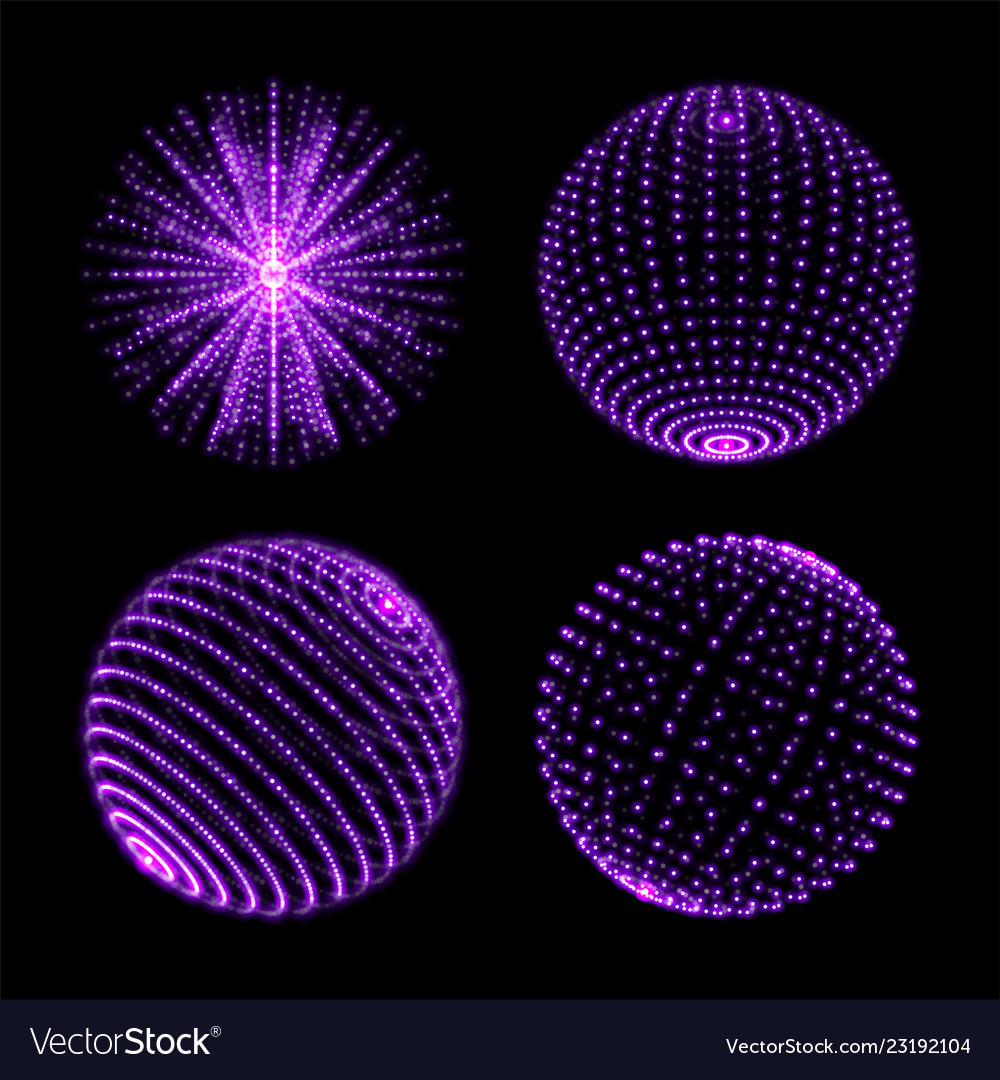 Light Sphere Ball With Dot Connection Neon Light Sphere Ball With Dot Connection Neon