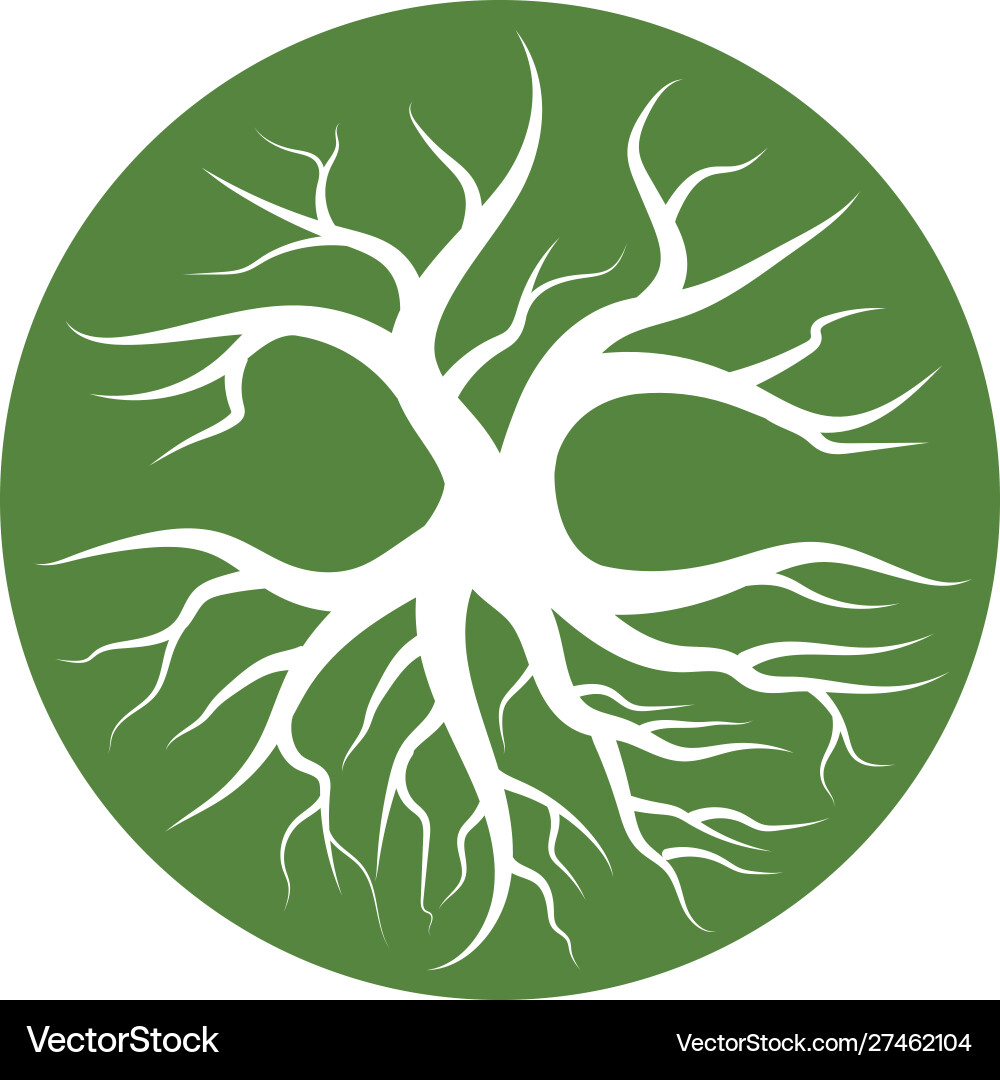 Logos green tree leaf Royalty Free Vector Image