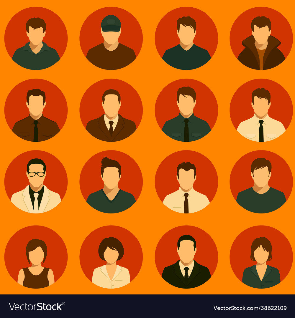 Avatar people icon Royalty Free Vector Image - VectorStock