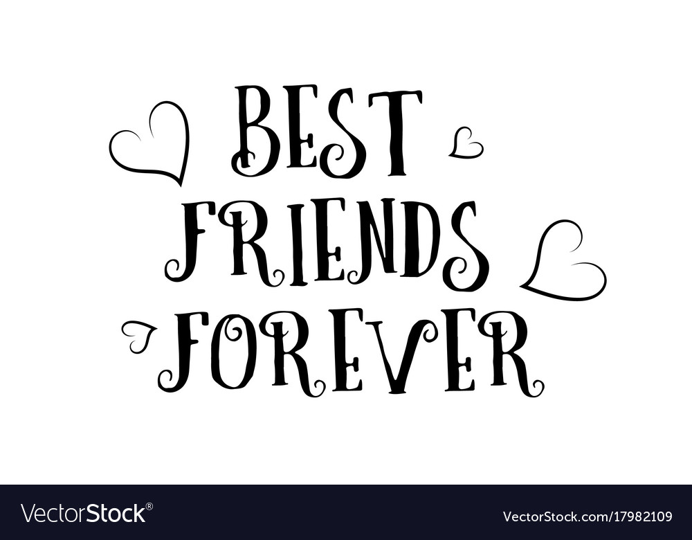 Friends Forever logo Stock Vector by ©Ostapius 136587954