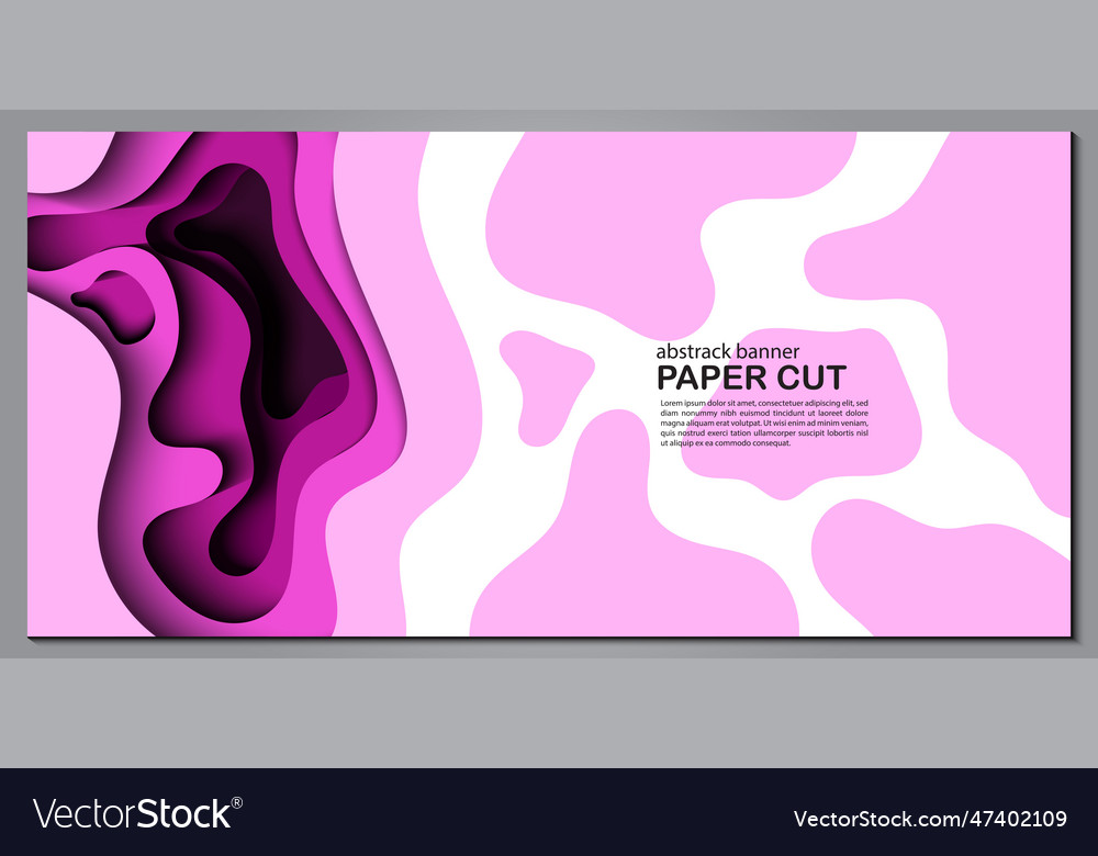 modern-abstract-paper-cut-out-background-vector-image