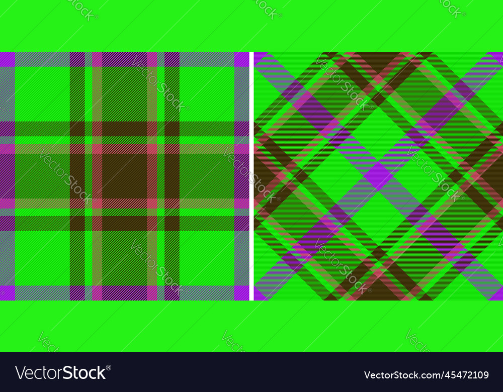 Textile seamless texture check background pattern Vector Image