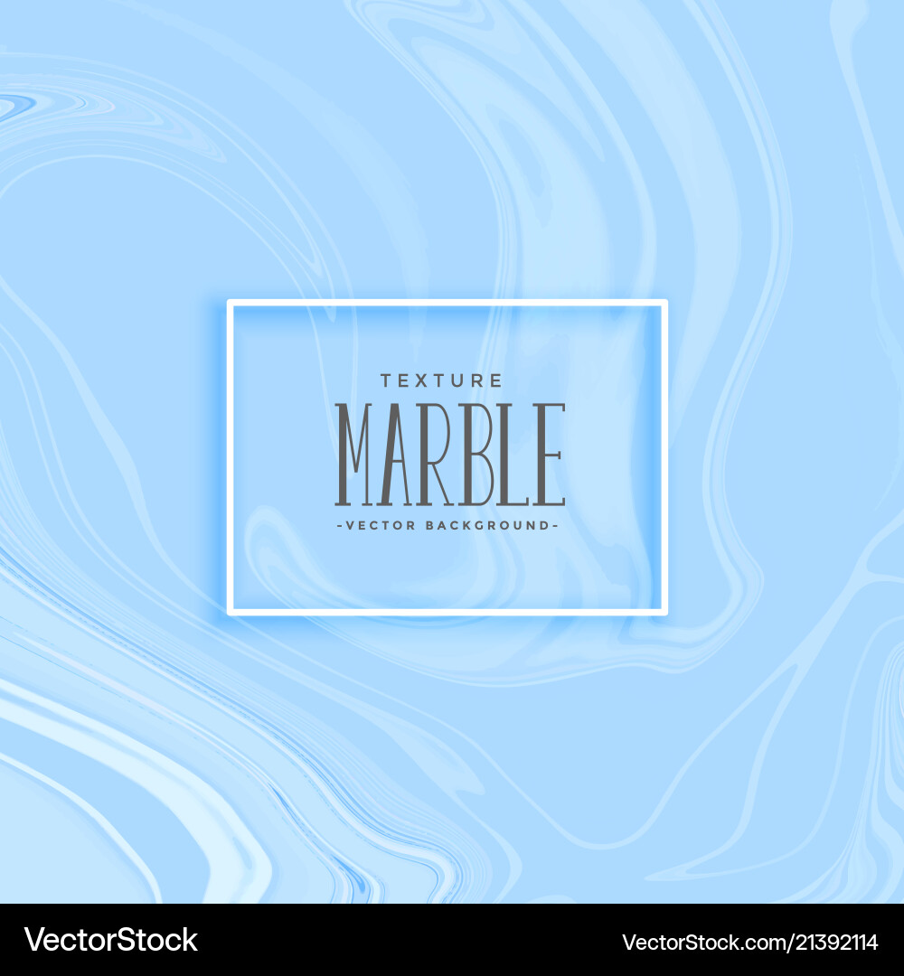 Blue smooth marble texture background Royalty Free Vector