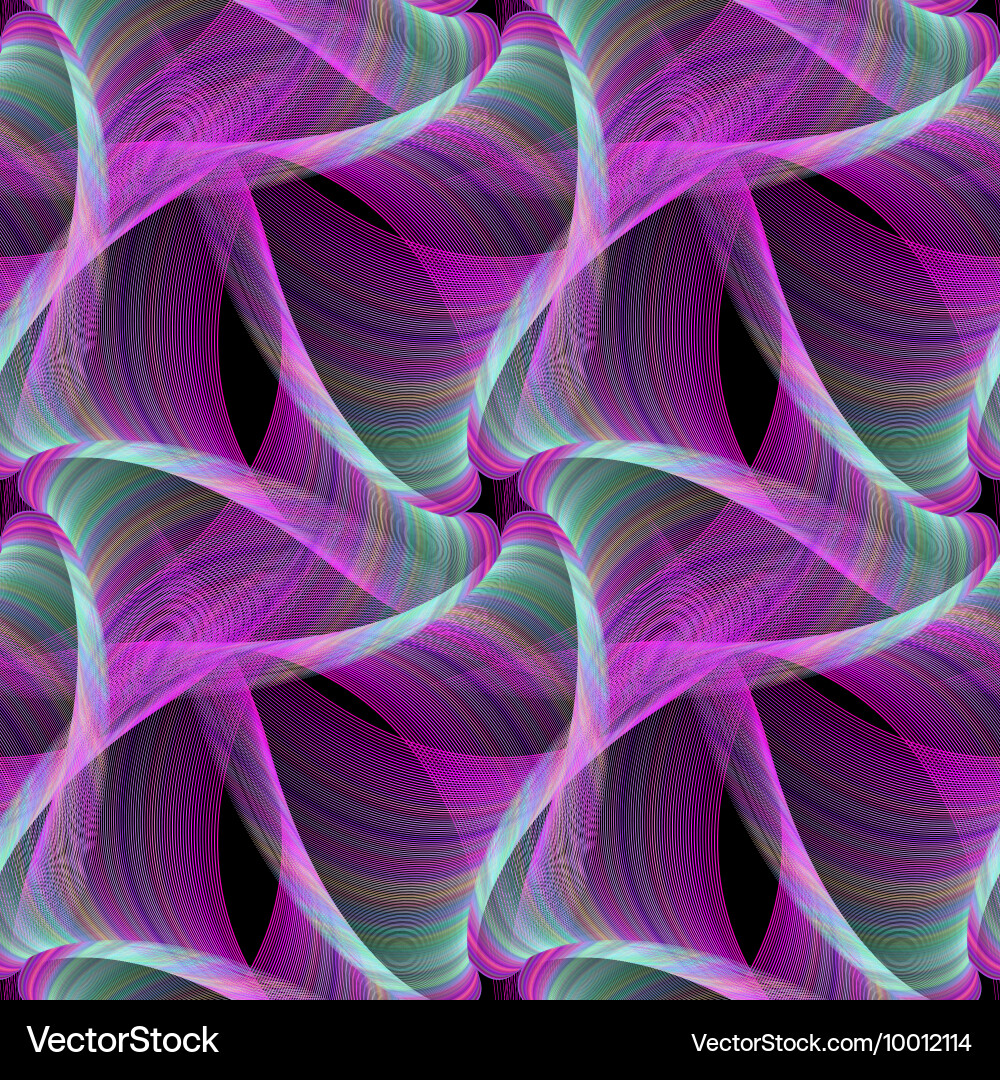 Fractal design pattern background Royalty Free Vector Image