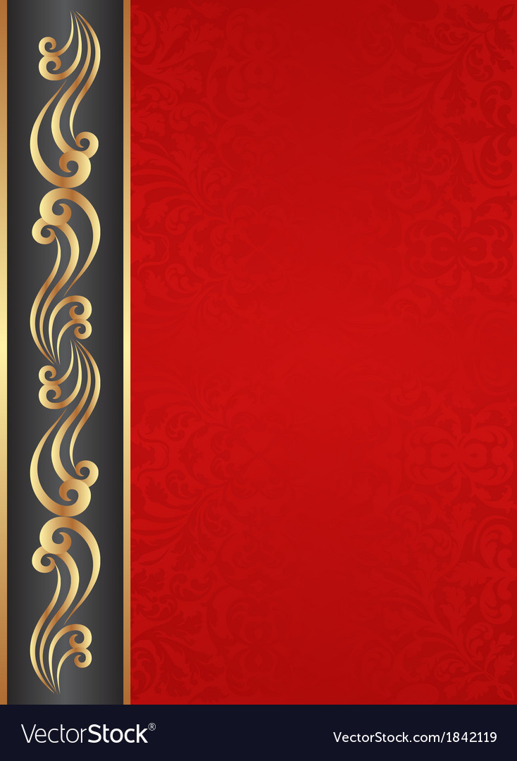 Red background Royalty Free Vector Image - VectorStock