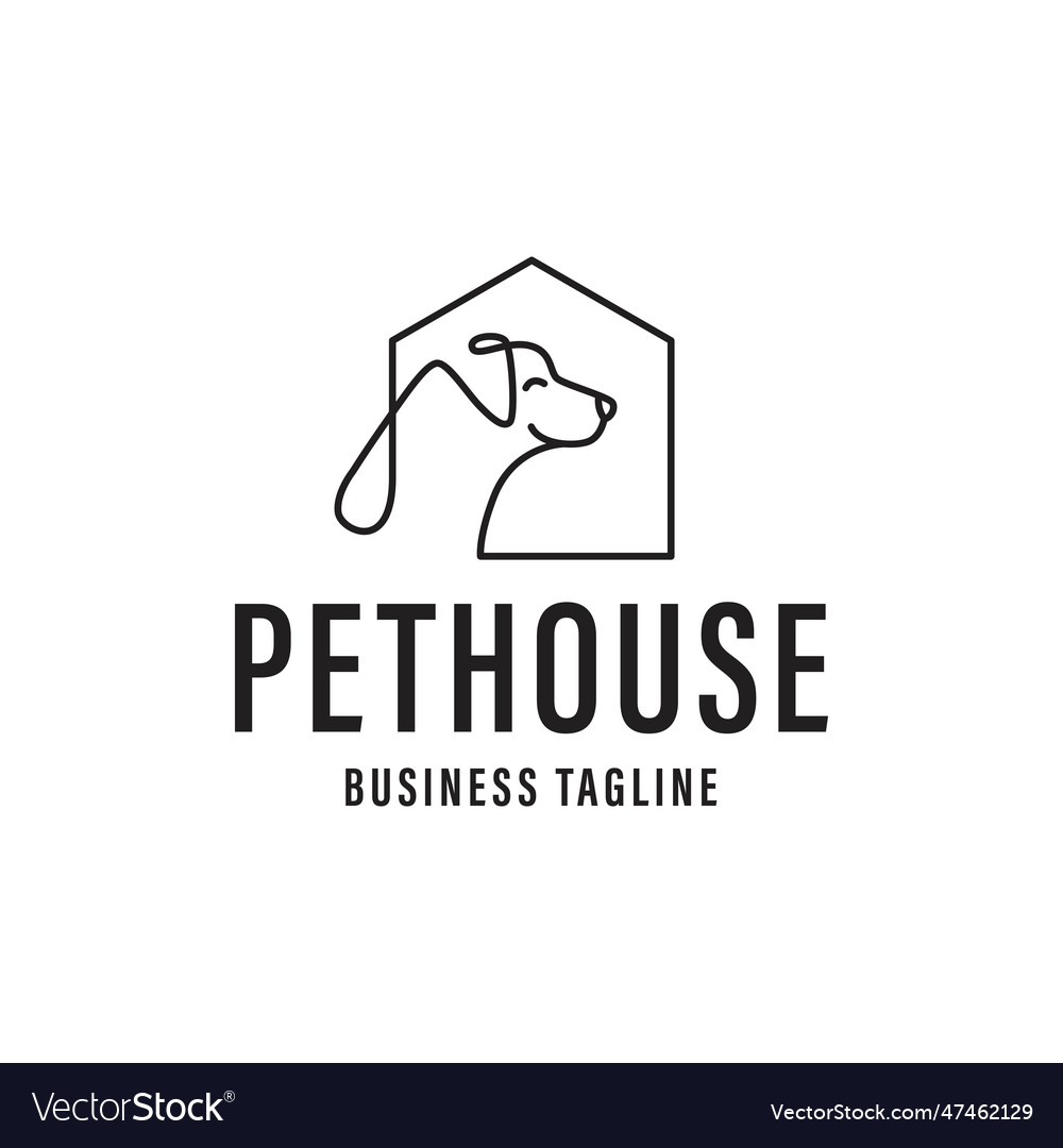 home-pet-shop-logo-design-template-royalty-free-vector-image
