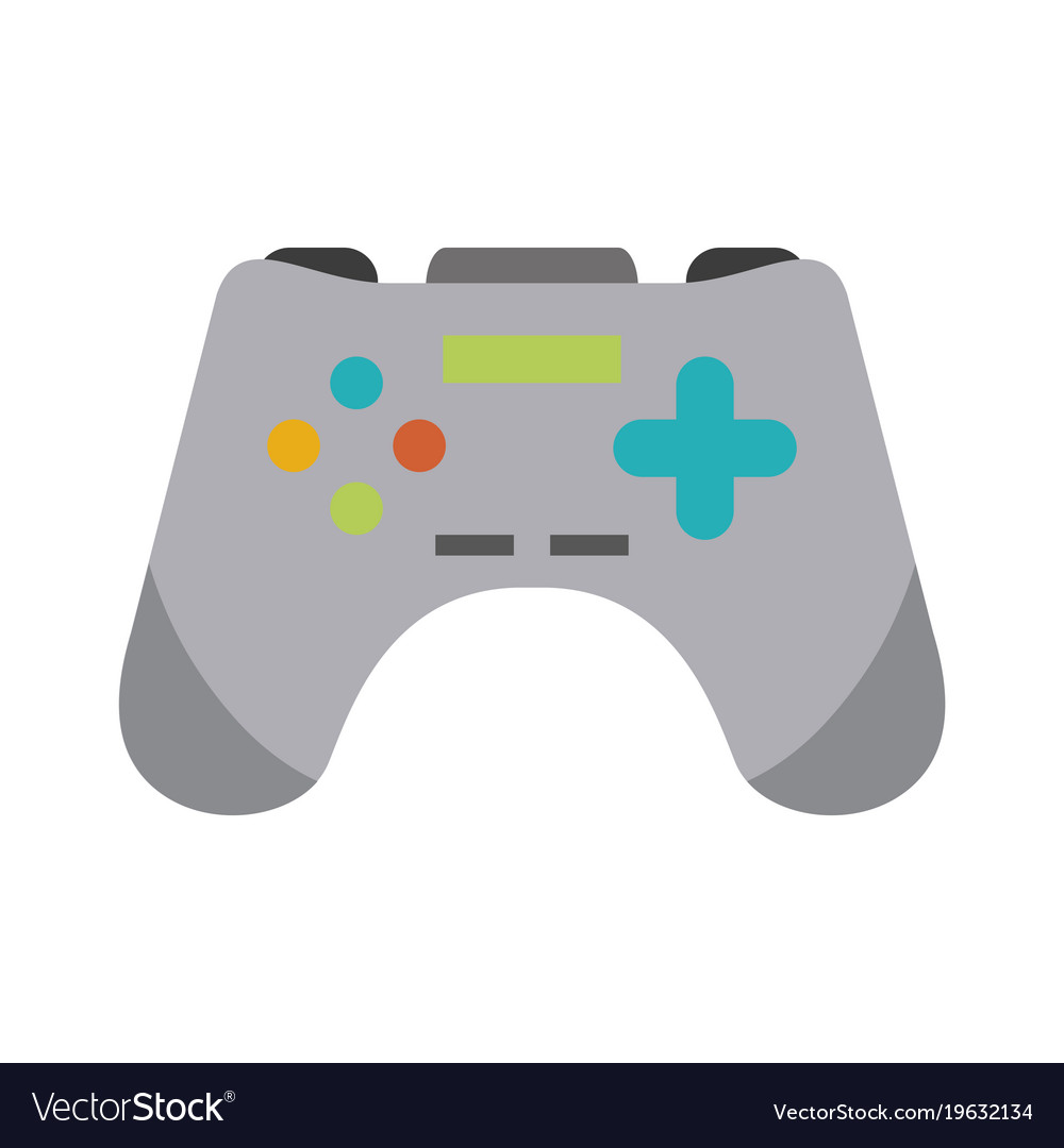 Gamepad for videogames Royalty Free Vector Image