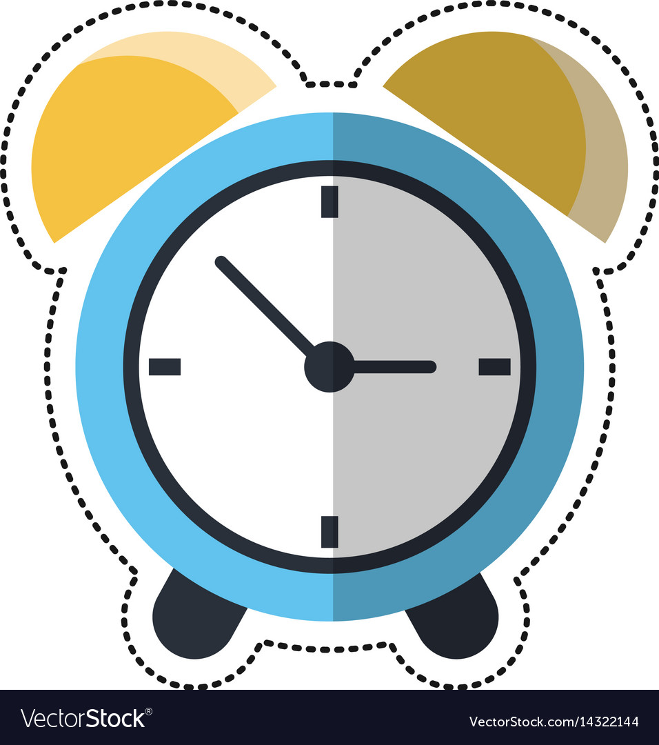 Cartoon clock time alarm hour Royalty Free Vector Image Cartoon clock time alarm hour Royalty Free Vector Image