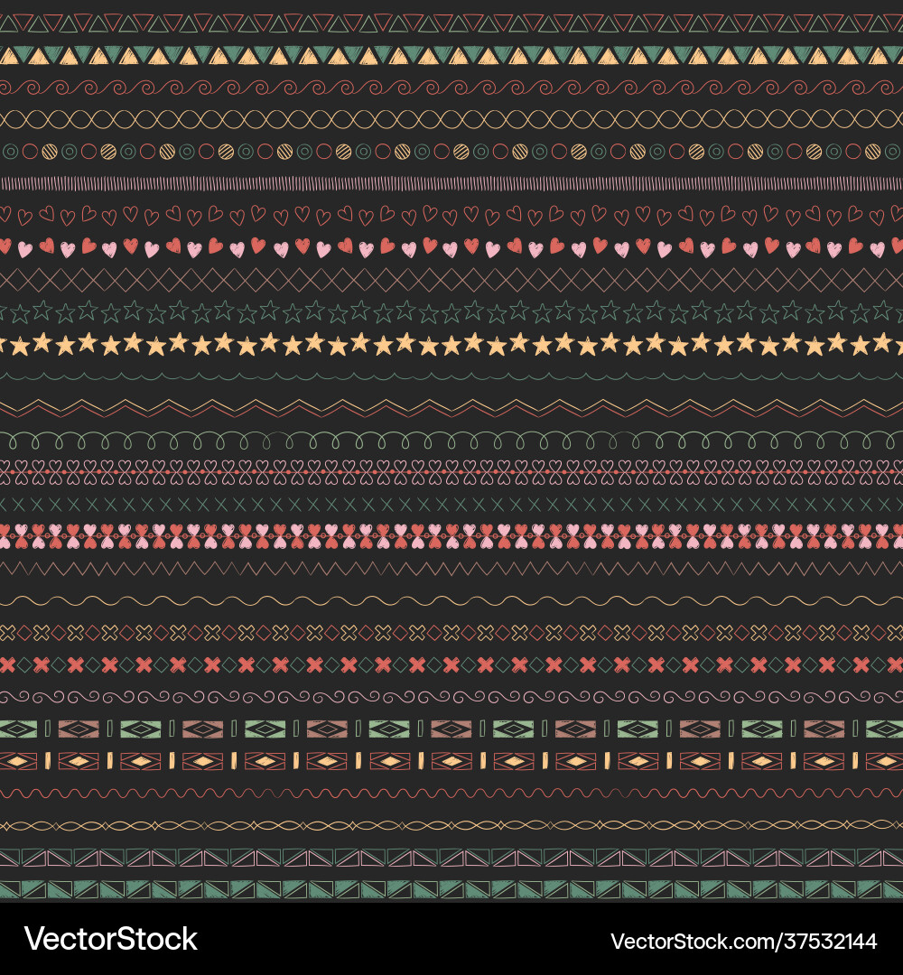 Divider line design elements collection Royalty Free Vector