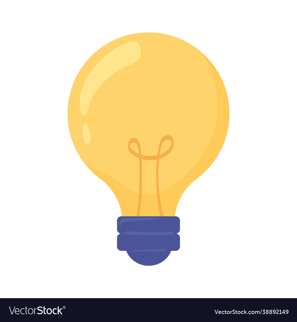 Light bulb energy Royalty Free Vector Image - VectorStock
