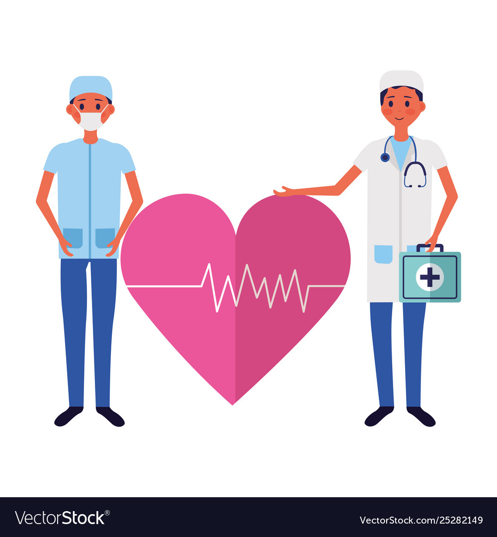 Medical people staff Royalty Free Vector Image