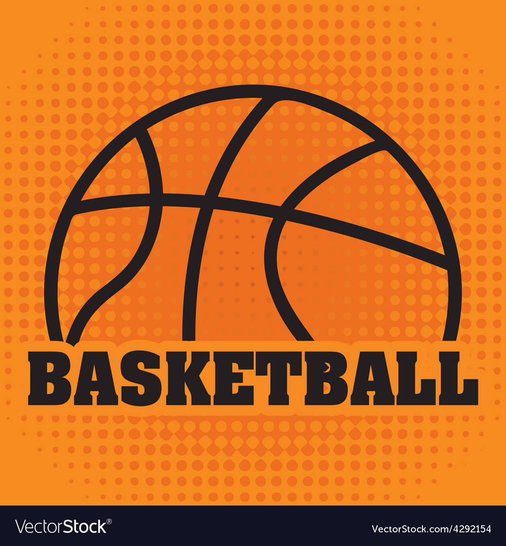 Basketball championship Royalty Free Vector Image