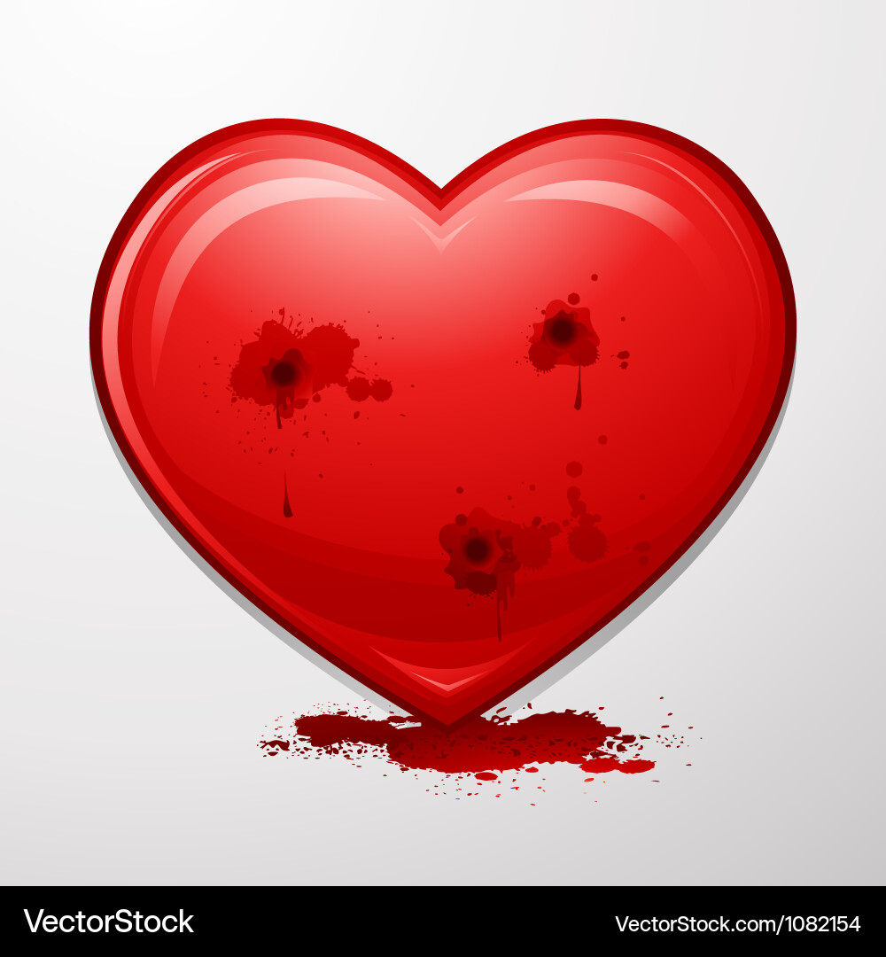 Valentines heart Royalty Free Vector Image - VectorStock