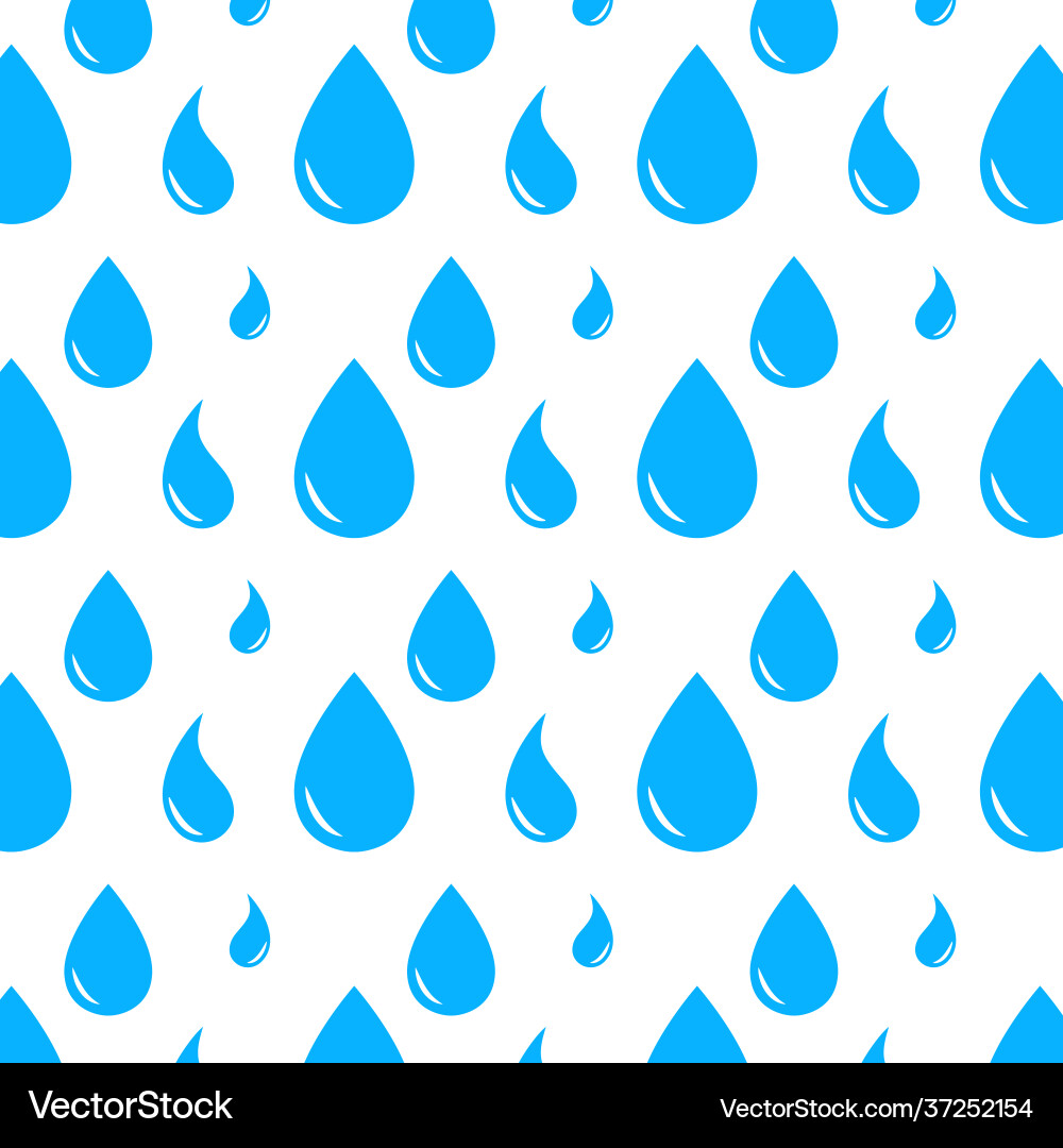 Water drop background icon design template Vector Image