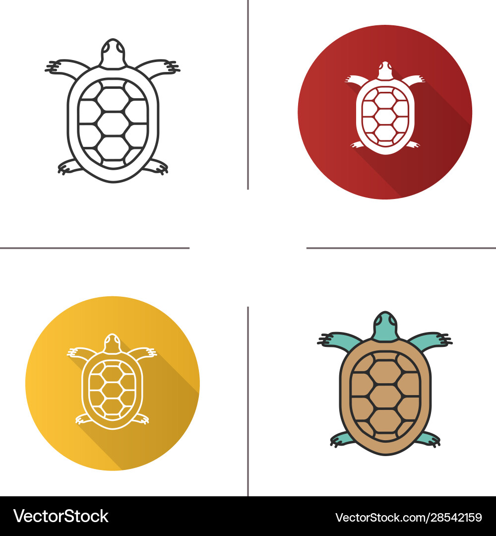 Tortoise icon Royalty Free Vector Image - VectorStock