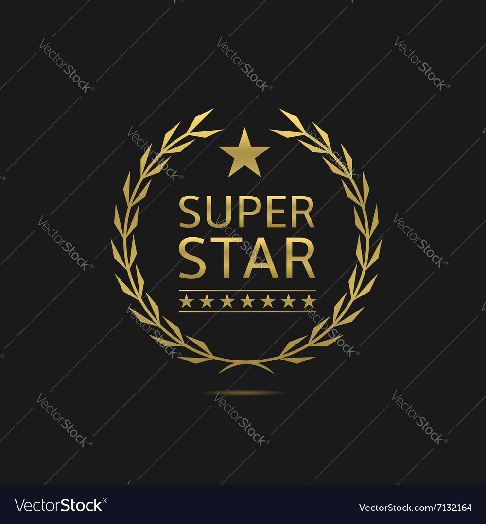 Super star Royalty Free Vector Image - VectorStock