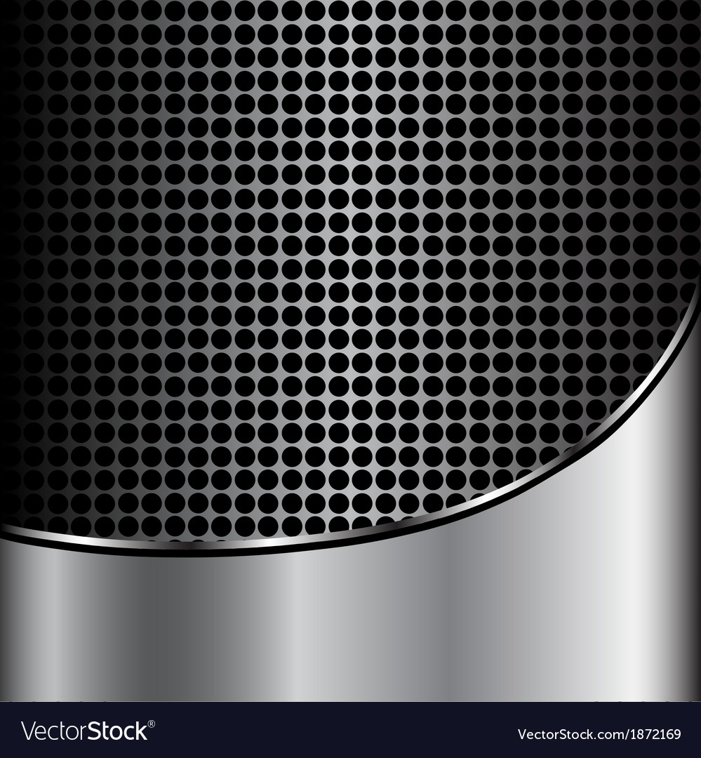 Metal silver Abstract background Royalty Free Vector Image