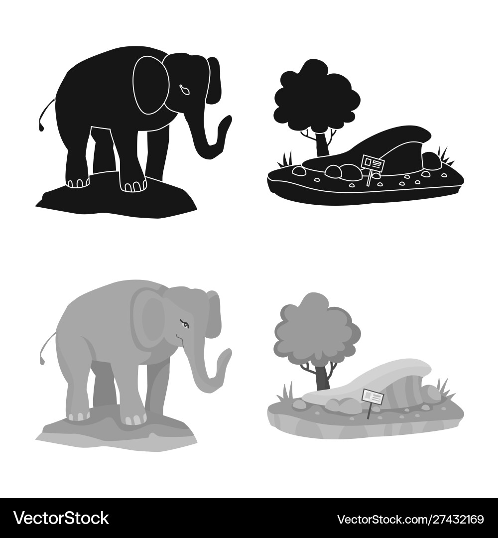 Nature and fun logo Royalty Free Vector Image - VectorStock