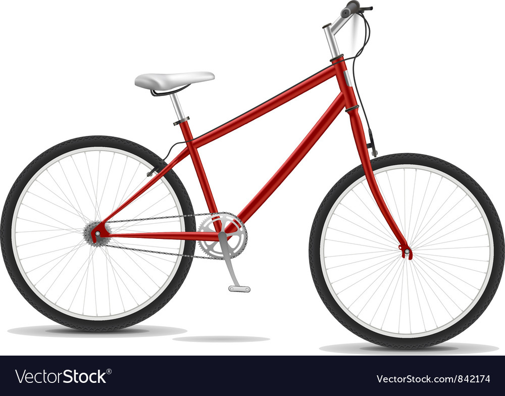 red bike tires