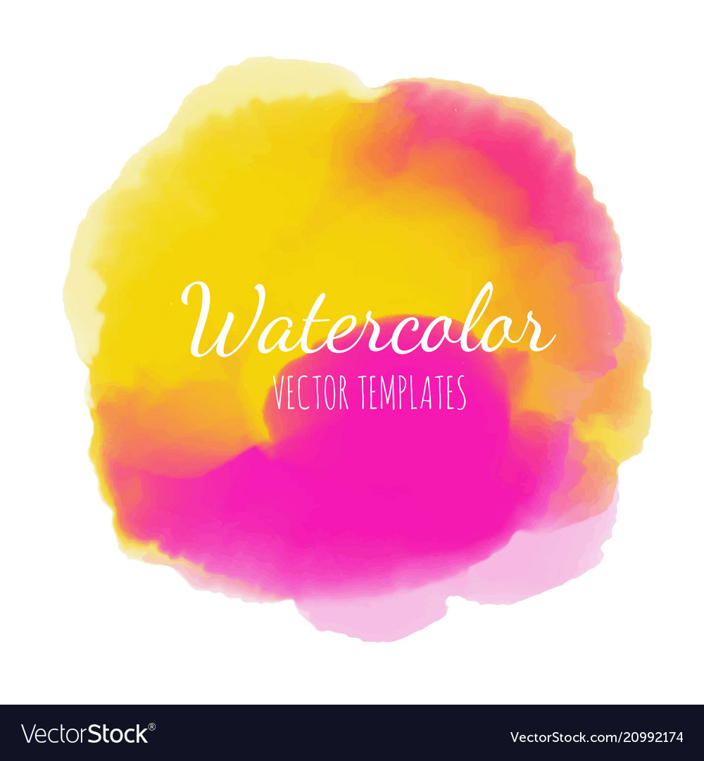 Watercolor background Royalty Free Vector Image