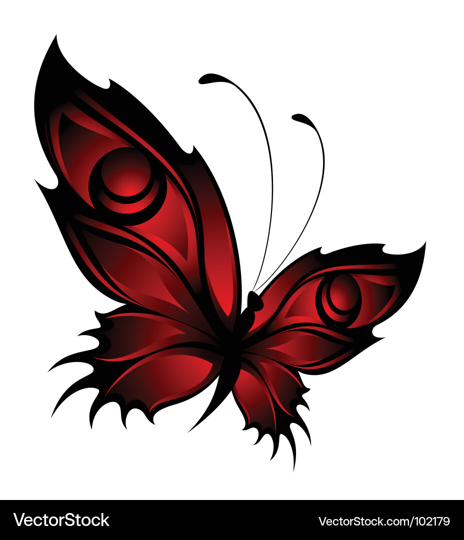 Butterfly Royalty Free Vector Image - VectorStock