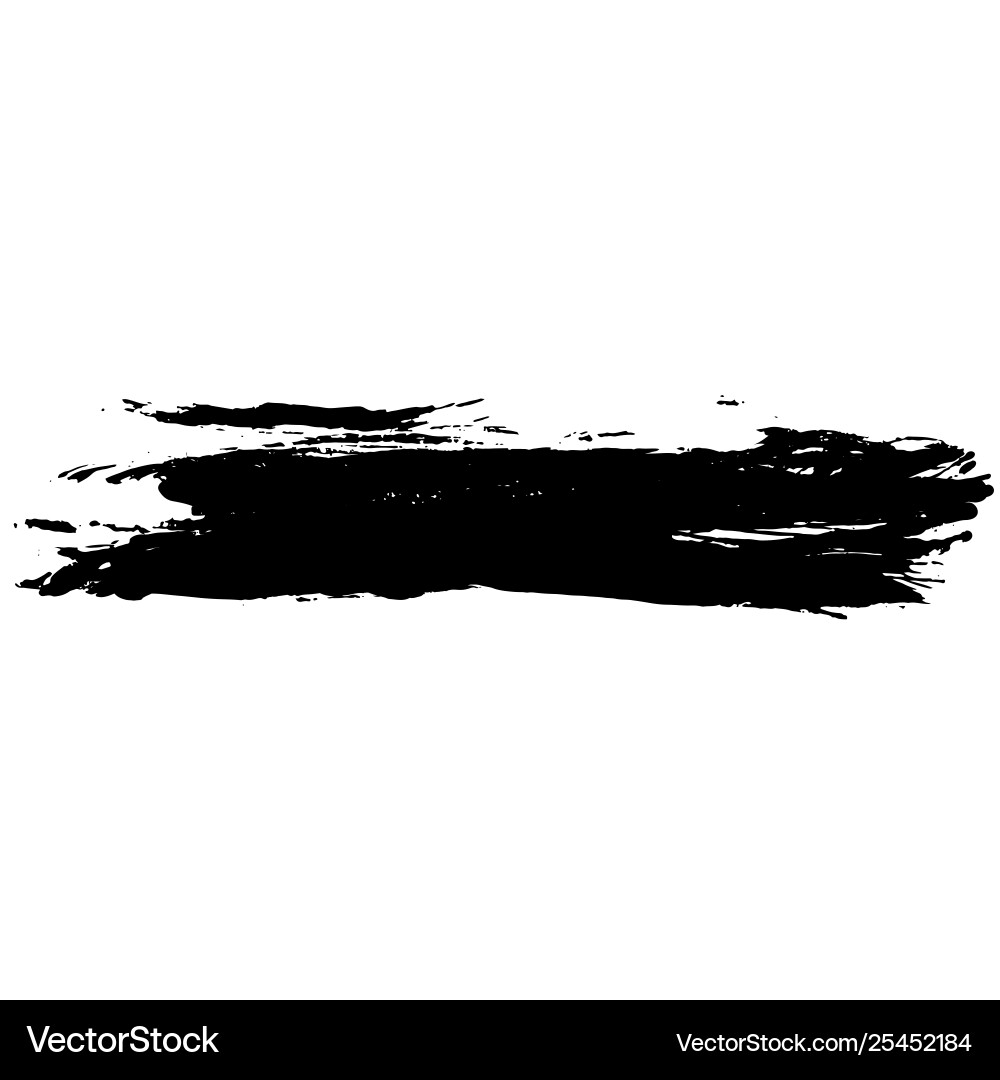 Ink brush stroke background Royalty Free Vector Image