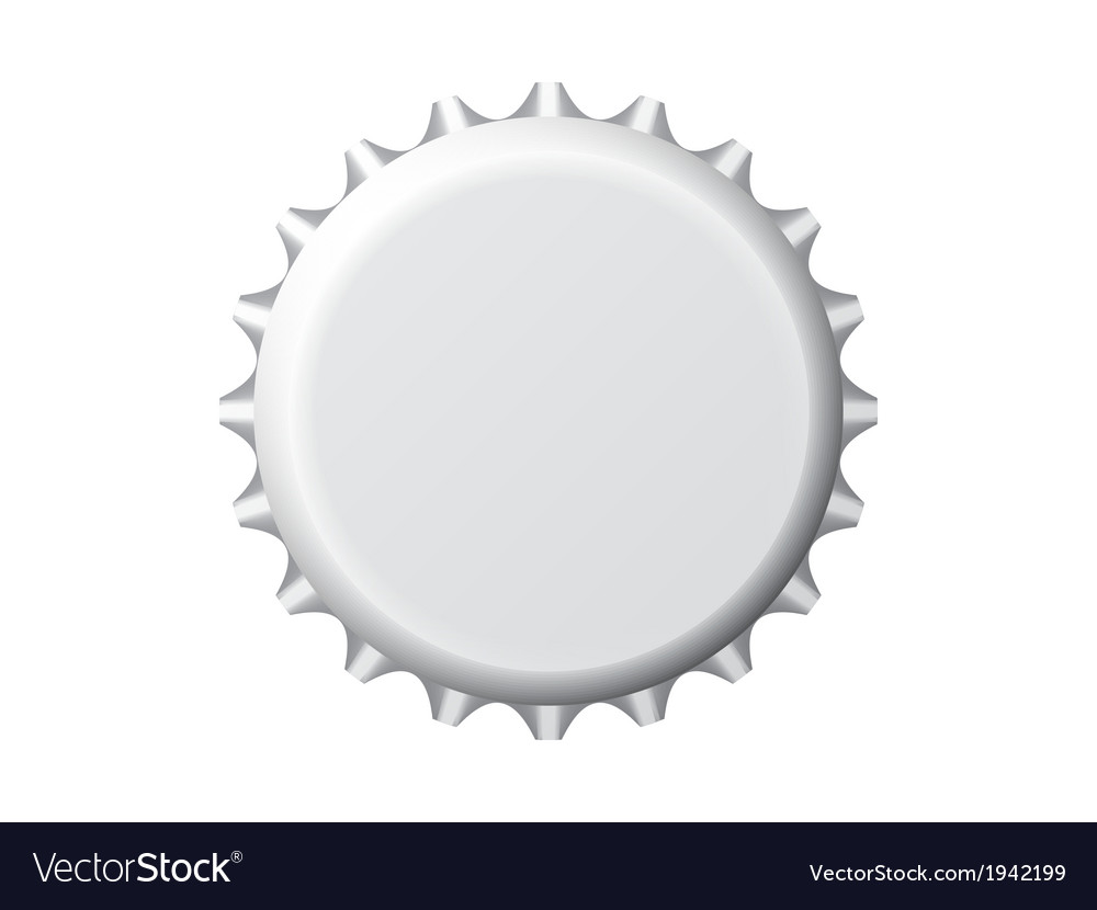 Bottle caps Royalty Free Vector Image VectorStock