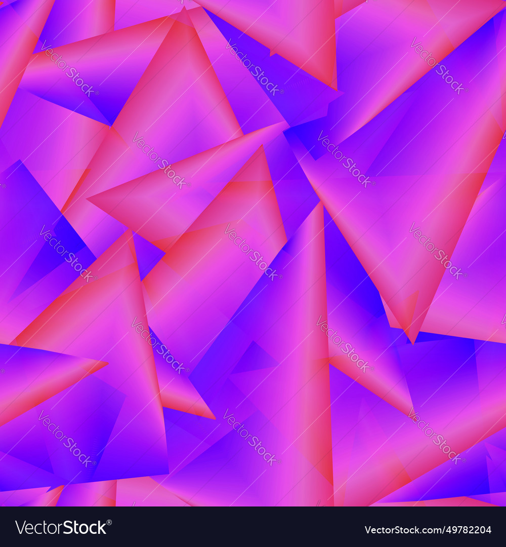 Dynamic abstract seamless pattern of geometric Vector Image