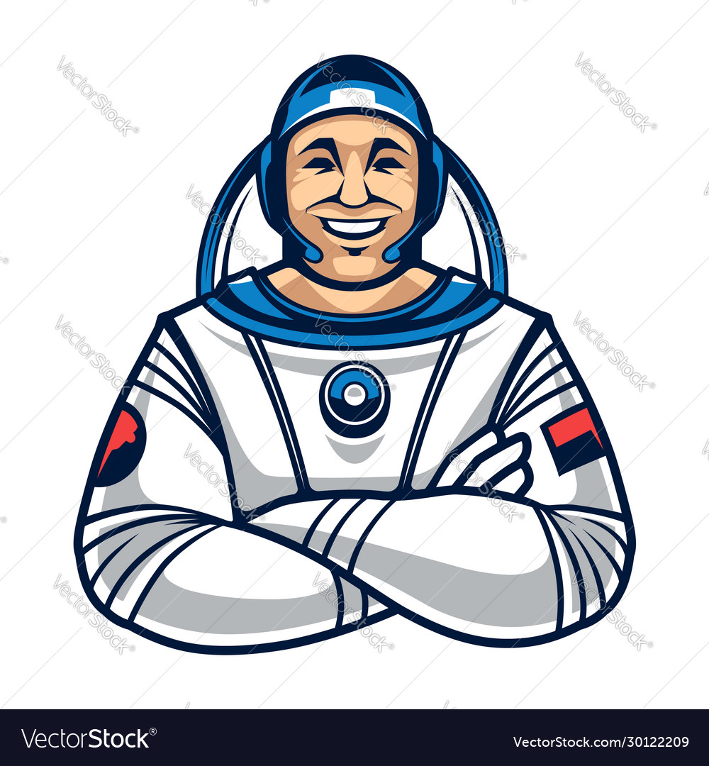 Astronaut character Royalty Free Vector Image - VectorStock