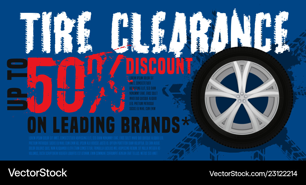 Automotive Banner Template Royalty Free Vector Image