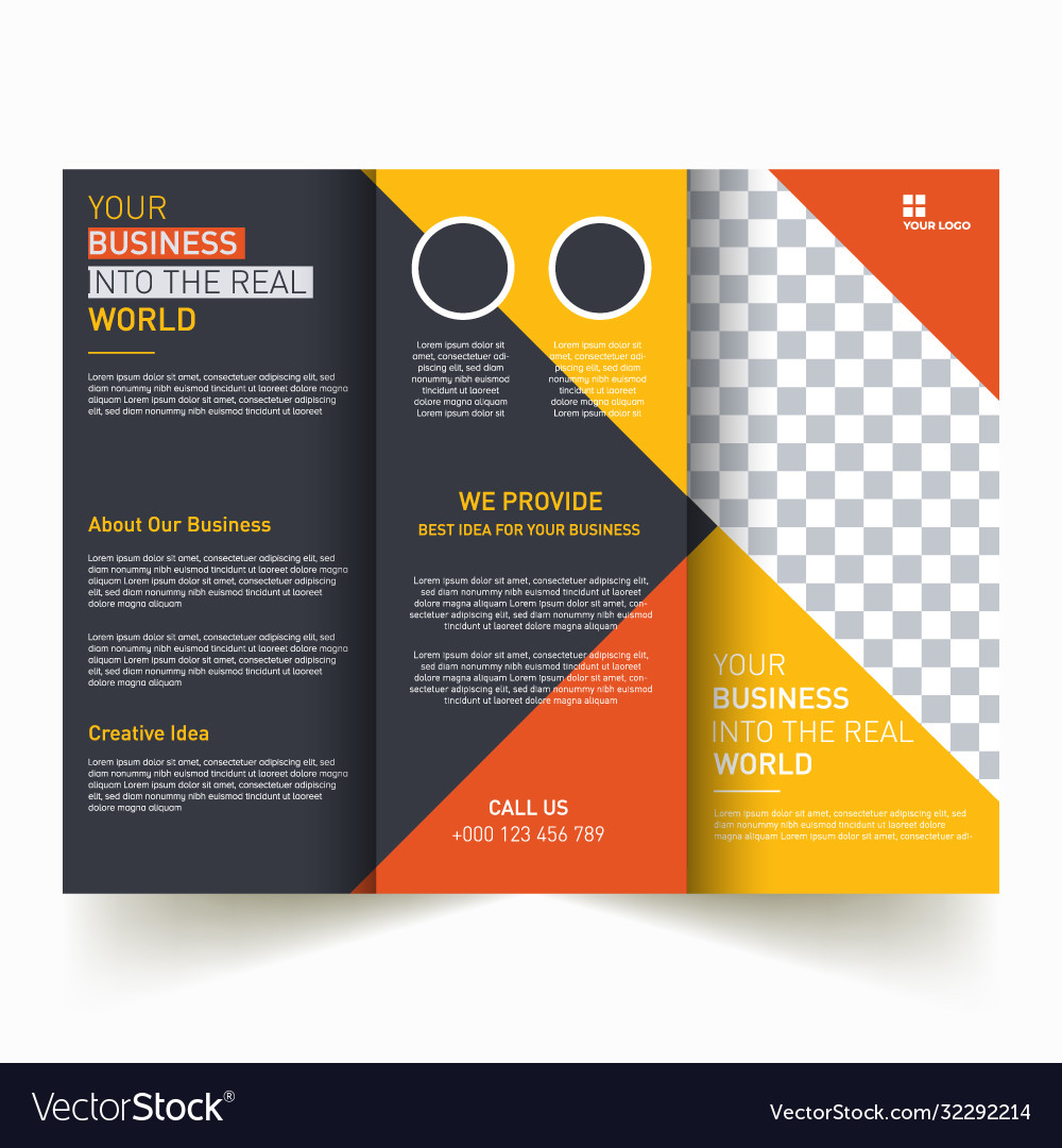 Best business tri-fold brochure templates for your