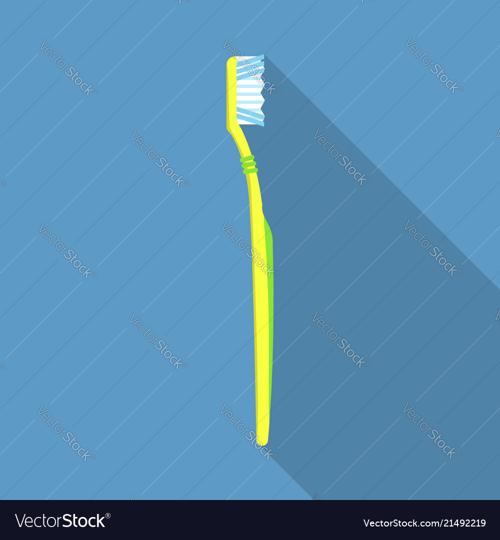 flat toothbrush