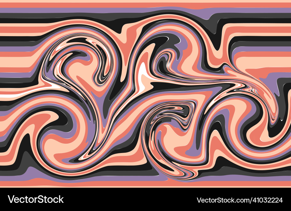 Winter vibes color effect swirl trend background Vector Image