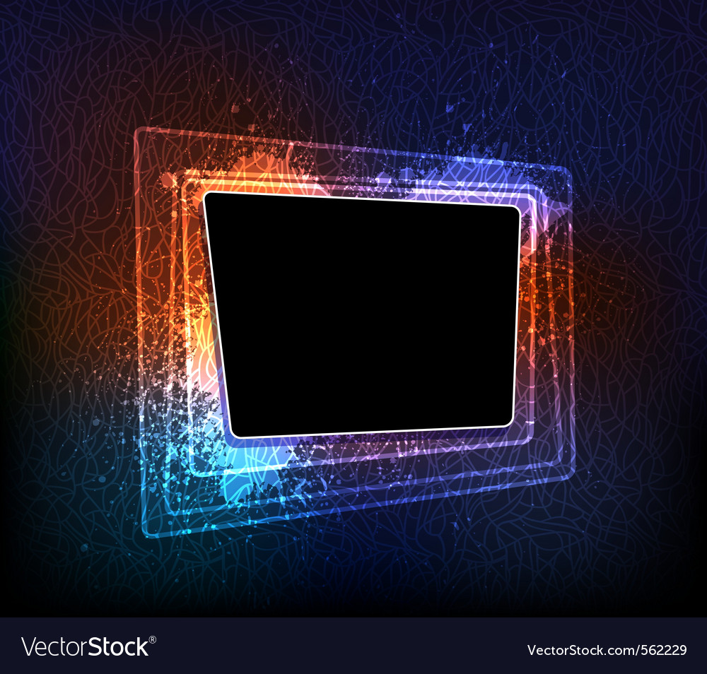 Creative Frame Royalty Free Vector Image Vectorstock