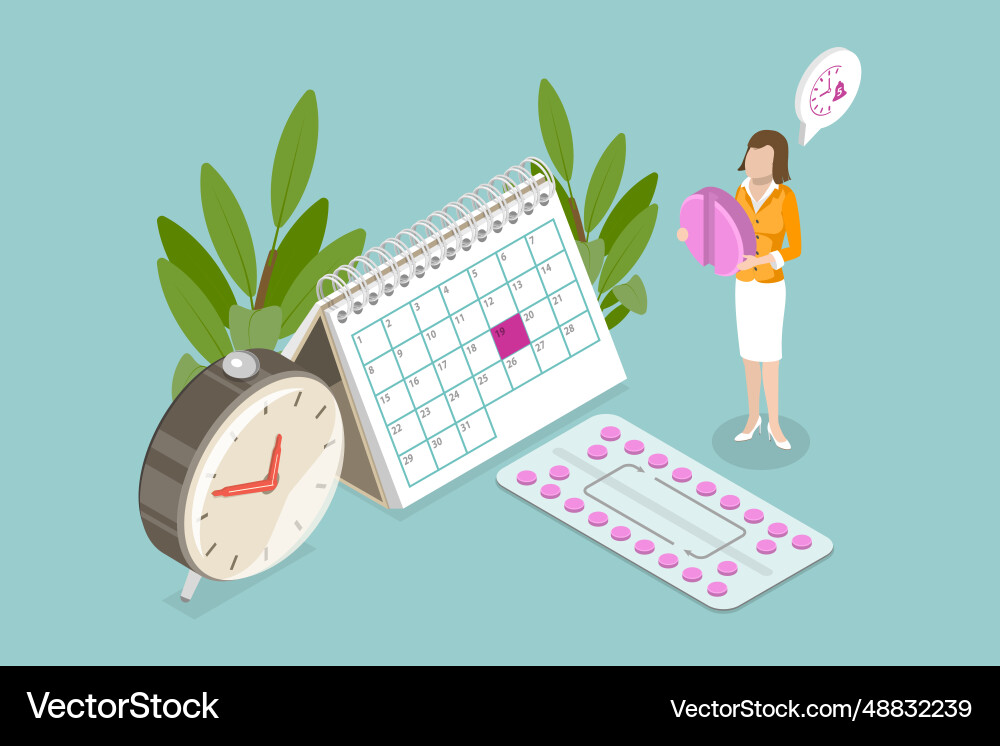 3d isometric flat conceptual Royalty Free Vector Image