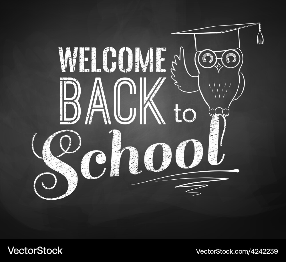 Back to school Royalty Free Vector Image - VectorStock