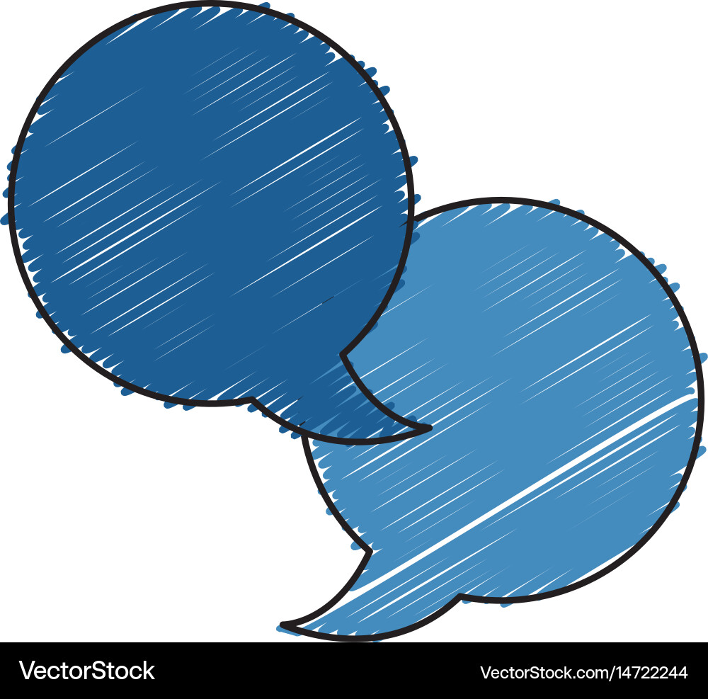 Speech bubble isolated icon Royalty Free Vector Image